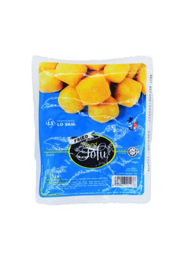 Round Tofu / Taufu Bulat 70gm